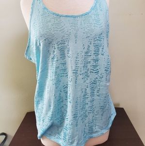 Under Armour light blue tank